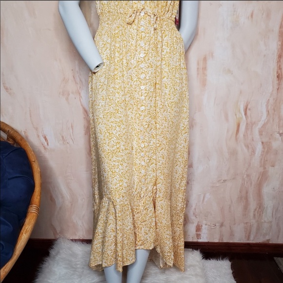 NWT Vince Camuto Yellow Dress - Picture 6 of 6